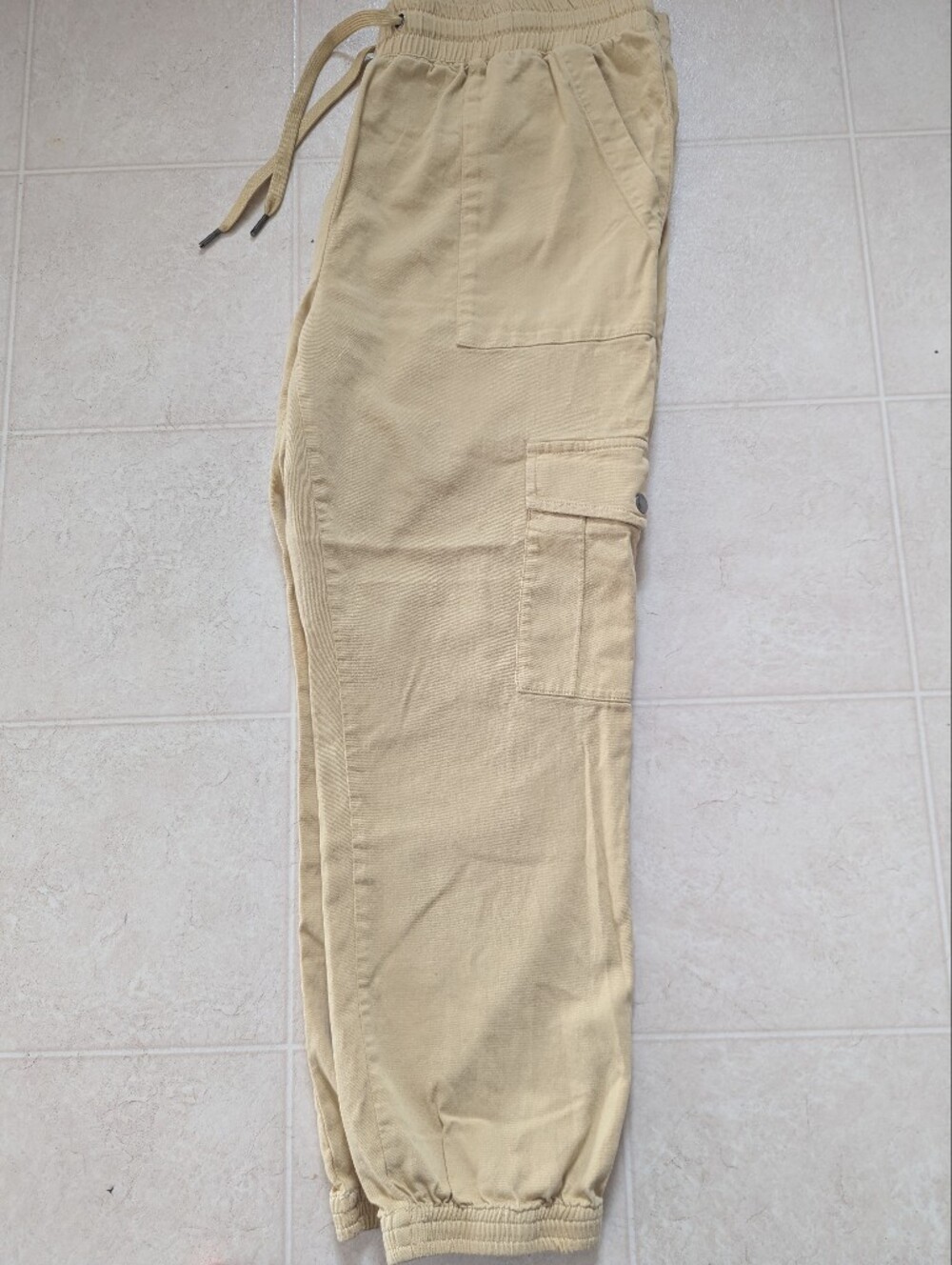 Threads 4 Thought Butter Yellow Cargo Jogger Pants - Picture 7 of 8